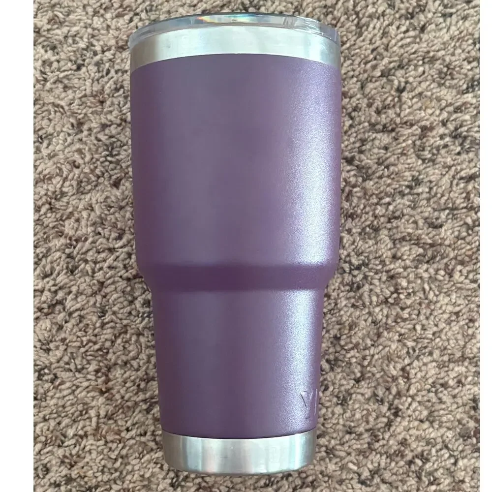 YETI Rambler 30 oz Tumbler MagSlider Lid Nordic Purple Retired Stainless Cup EUC